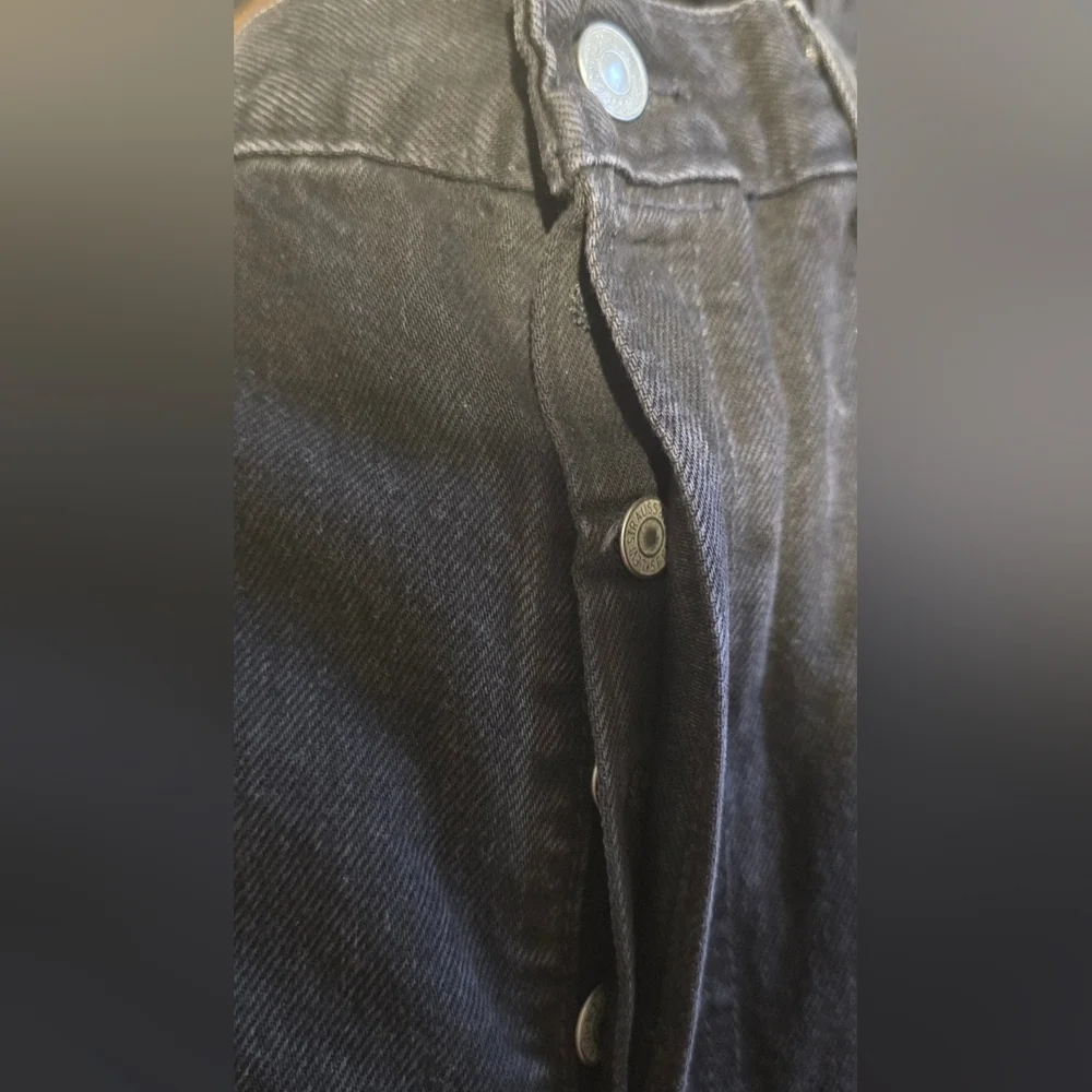 NWOT Denim Tears + Levi 501 DT Black Straight Leg Jeans Mens 34x34 Button Fly